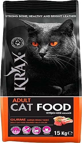 Krax Gurme 15 kg Yetişkin Kuru Kedi Maması
