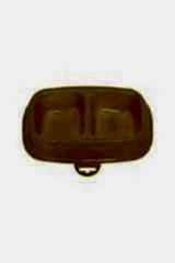 Plastik Mama Kabı Ikili Duz Renkli Sarı 25 Cm