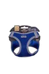 Doggie Havalı Dokuma Reflektör Küçük Irk Köpek Göğüs Tasması Xxsmall Mavi 26-30 Cm