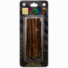 Matatabı İçerıklı Kaplamalı Çubuk Kedı Oyuncağı 12 Cm 6 Lı