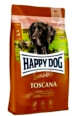 Happy Dog Toscana Ördek ve Somon Balıklı Köpek Maması 4 kg