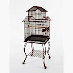 Kafes 80933 Black 51X51X139Cm