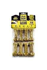 Deri Press Köpek Kemik Ödülü Xsmall Naturel 7 Cm 8 Adet