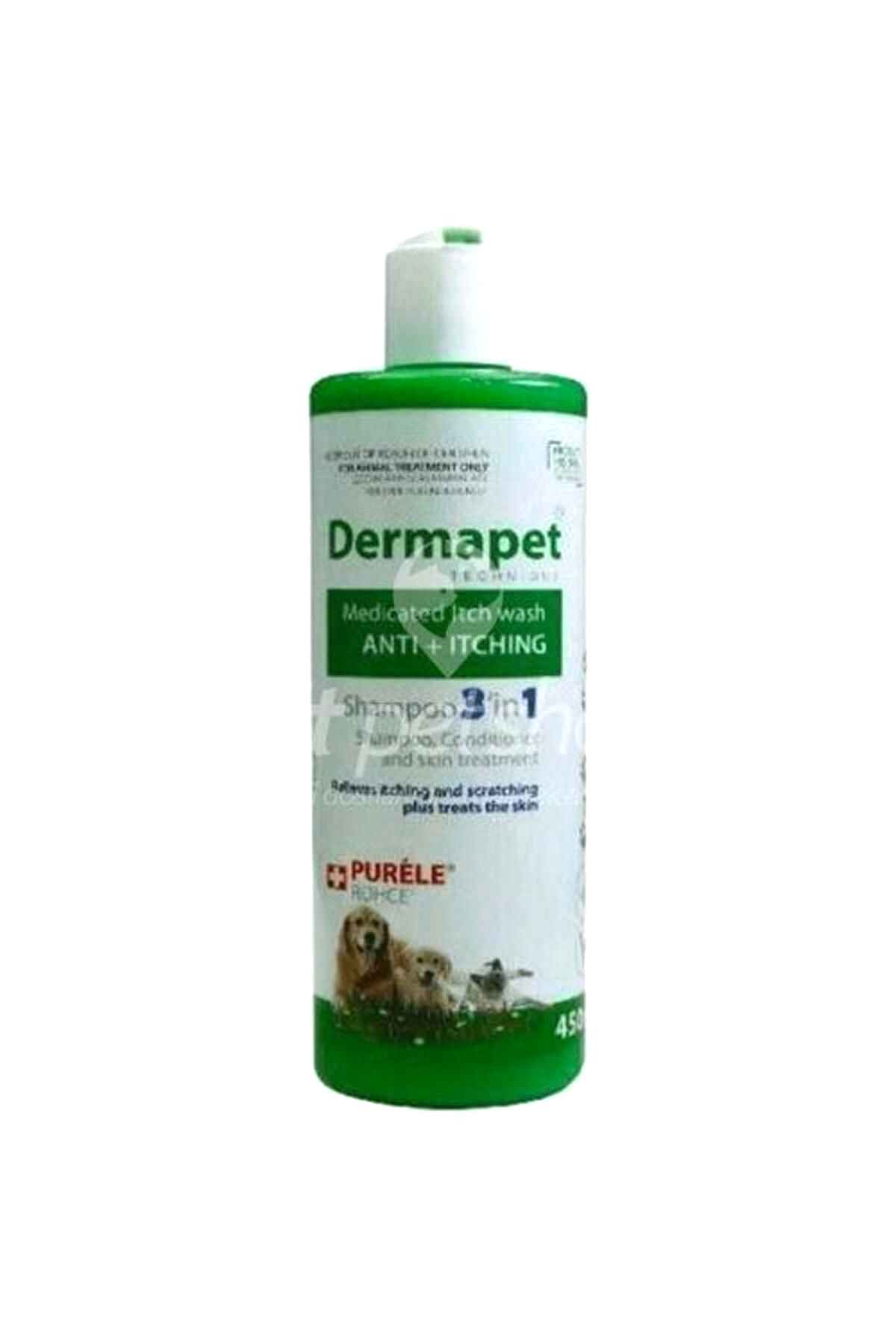 Dermapet Kedi Köpek Şampuanı 3in1 Plus 450 ml
