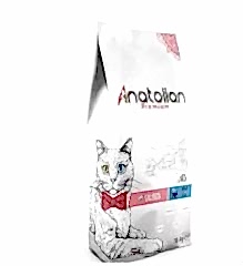 Anatolian Premium Somon Etli ve Pirinçli Yetişkin Kedi Maması 10kg