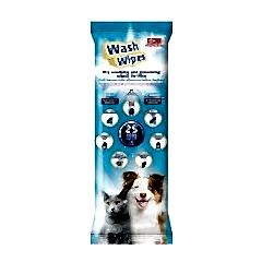 Wash Wipes (Evci̇l Hayvan Kuru Si̇lme Bakım Kesesi̇)