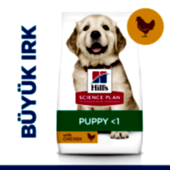 Hills Puppy Large Breed Tavuklu Büyük Irk Yavru Köpek Maması 2.5 Kg