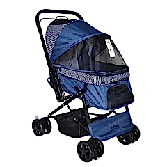 Zampa Nova Kedi ve Köpek Arabası Lacivert