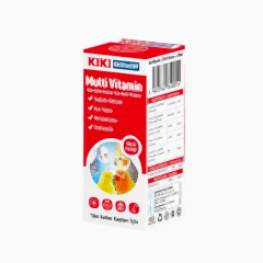Kiki Excellent Kuşlar için Multi Vitamin Sıvı Damla 25 Ml