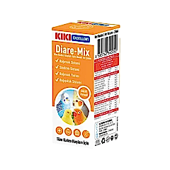 Kiki Excellent Diare Mix Kuşlar için Bağışıklık ve Sindirim Sistemi Destekleyici Sıvı Damla 25 Ml