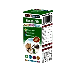 Kiki Excellent Rodent-Vit Sağlıklı Gelişim Destekleyici Kemirgenler için Multi Vitamin