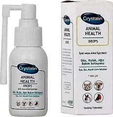 Crystalin Animal Health 100 ml Göz Kulak ve Ağız Bakım Solüsyonu