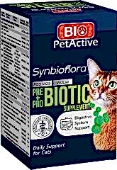 Bio Pet Active Biotic Probiyotik Prebiyotik Kedi Sindirim Için 60 Tablet 30 G