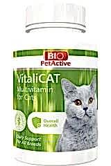 Bio PetActive Vitalicat 75 gr 150 Tablet Kediler için Multi Vitamin