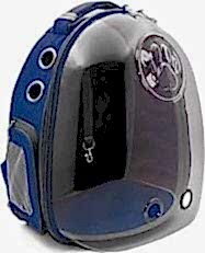 Cattie Yeni Şeffaf Taşıma Sırt Çantası Lacivert 25x30x40 Cm