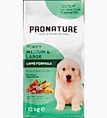 Pronature Daily Puppy Kuzu Etli ve Pirinçli 12 kg Yavru Köpek Maması