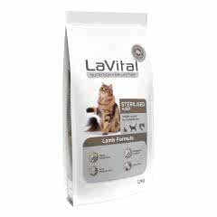 LaVital Kuzu Etli 12 kg Kısırlaştırılmış Yetişkin Kedi Maması