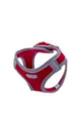 Havalı Dokuma Reflektör Serisi Küçük Irk Göğüs Tasması Kırmızı 2xs-26-30cm